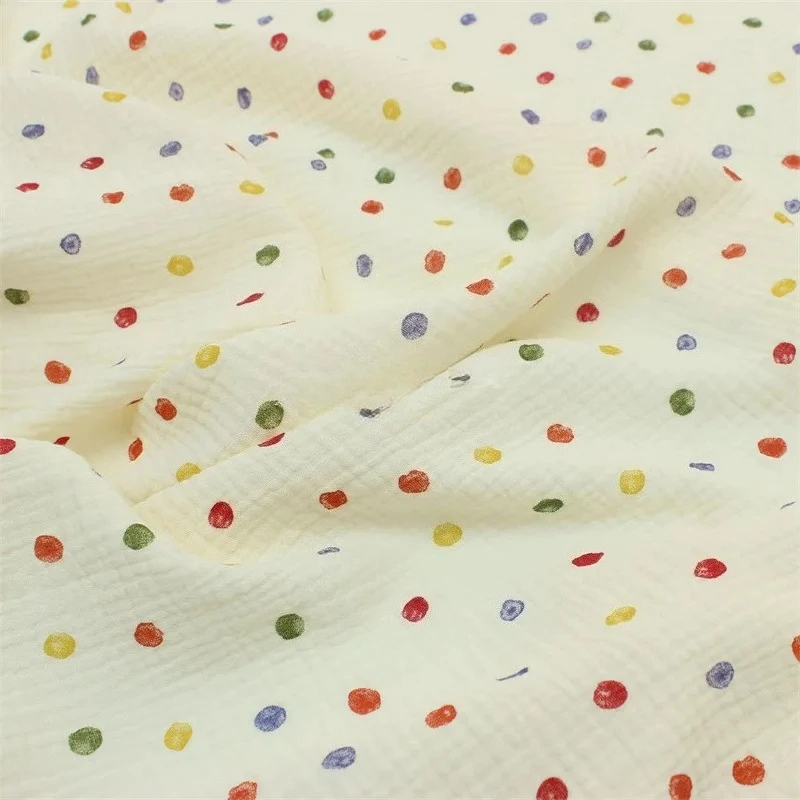 Baby Clothing Patterns - 135x50cm Veelzijdige dubbele mousseline stof, klassiek