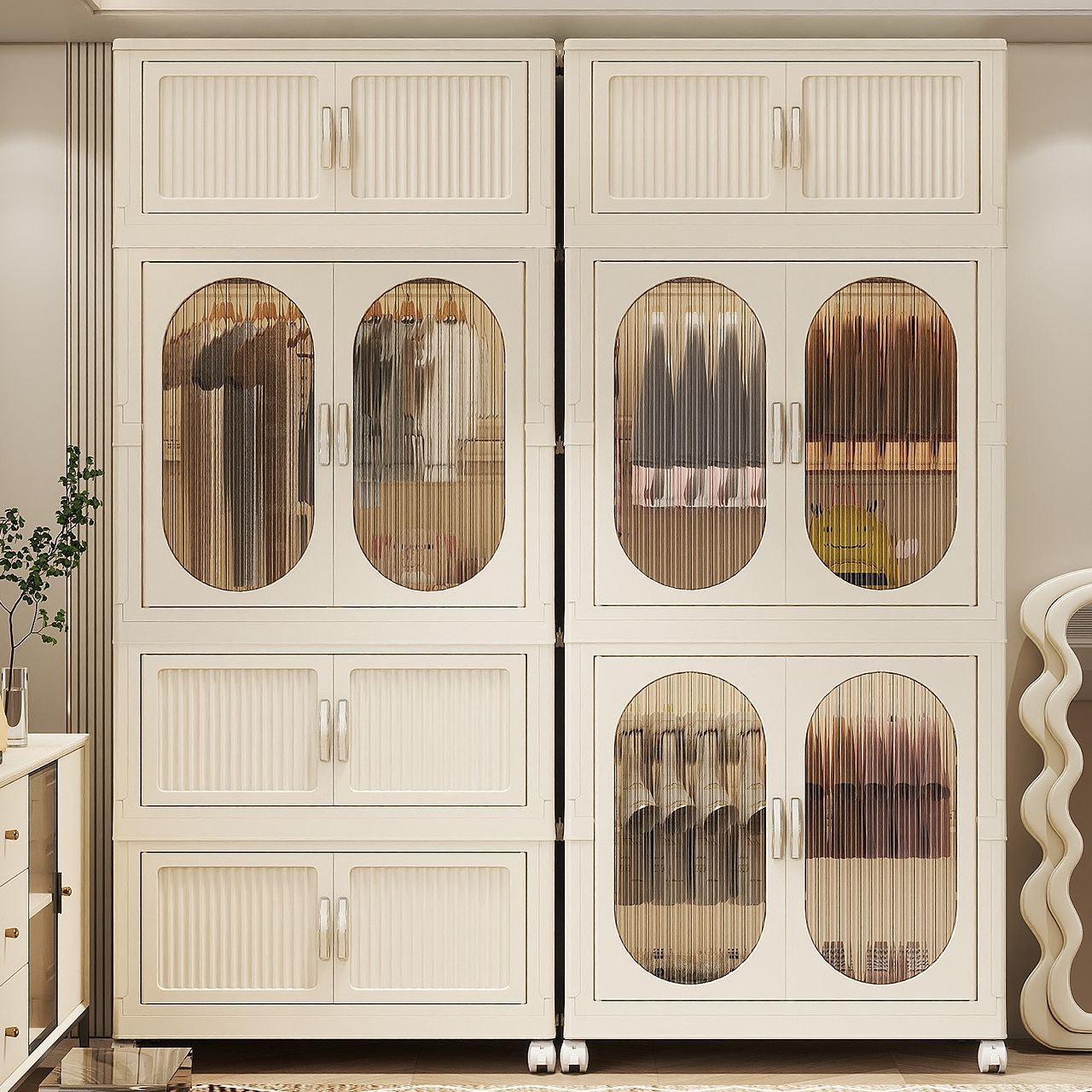 Baby Clothing Cupboard - Babykast Thuisgebruik Kleding en quilt Opbergkast