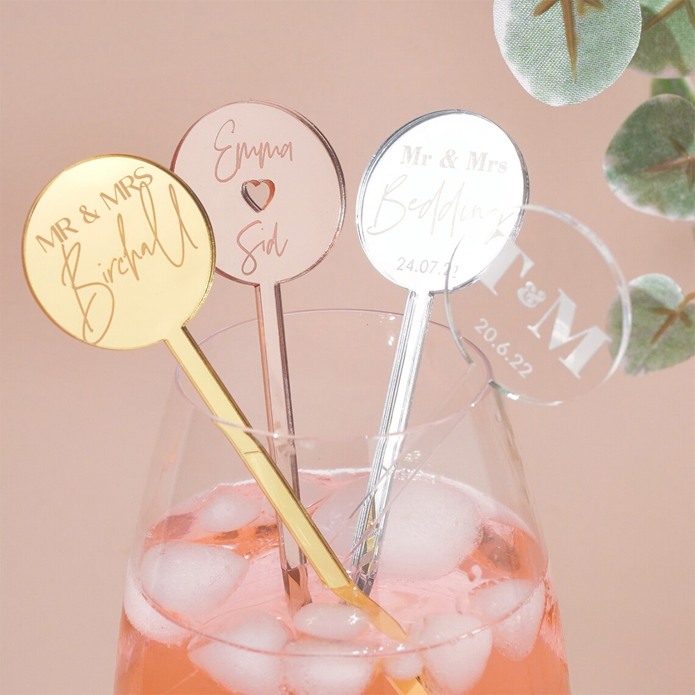 Baby Zebra Clothing - 100 Stuks Gepersonaliseerde Drankjes Roer Custom