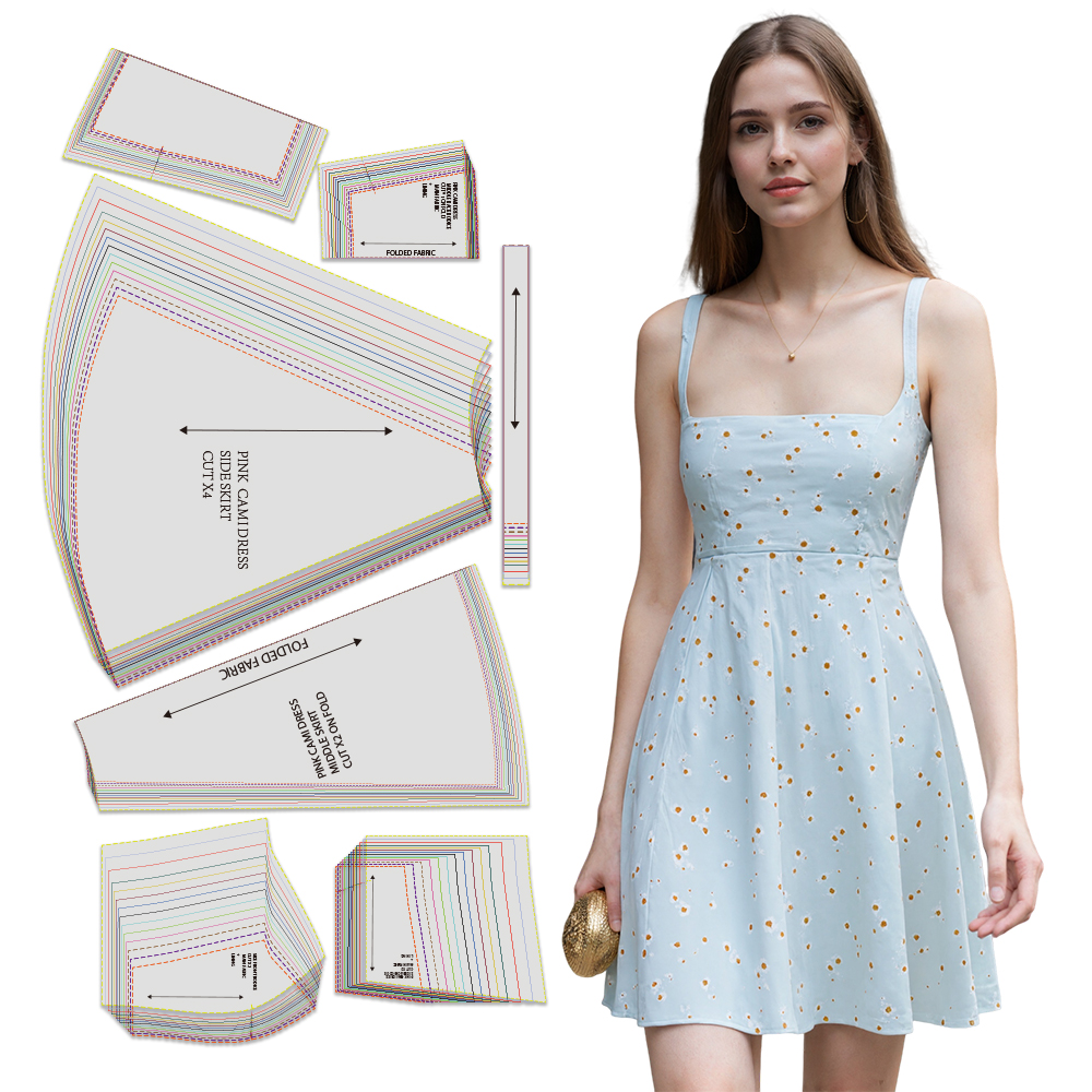 Baby Clothing Patterns - Naaipatronen voor dames bloemenjurk in 14