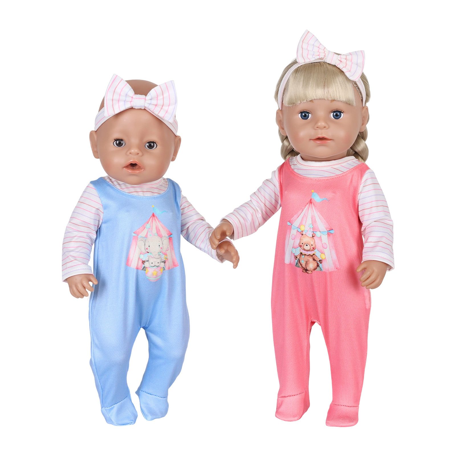 Baby Clothing Patterns - Poppenkleertjes voor 16-18 inch 40-45 cm