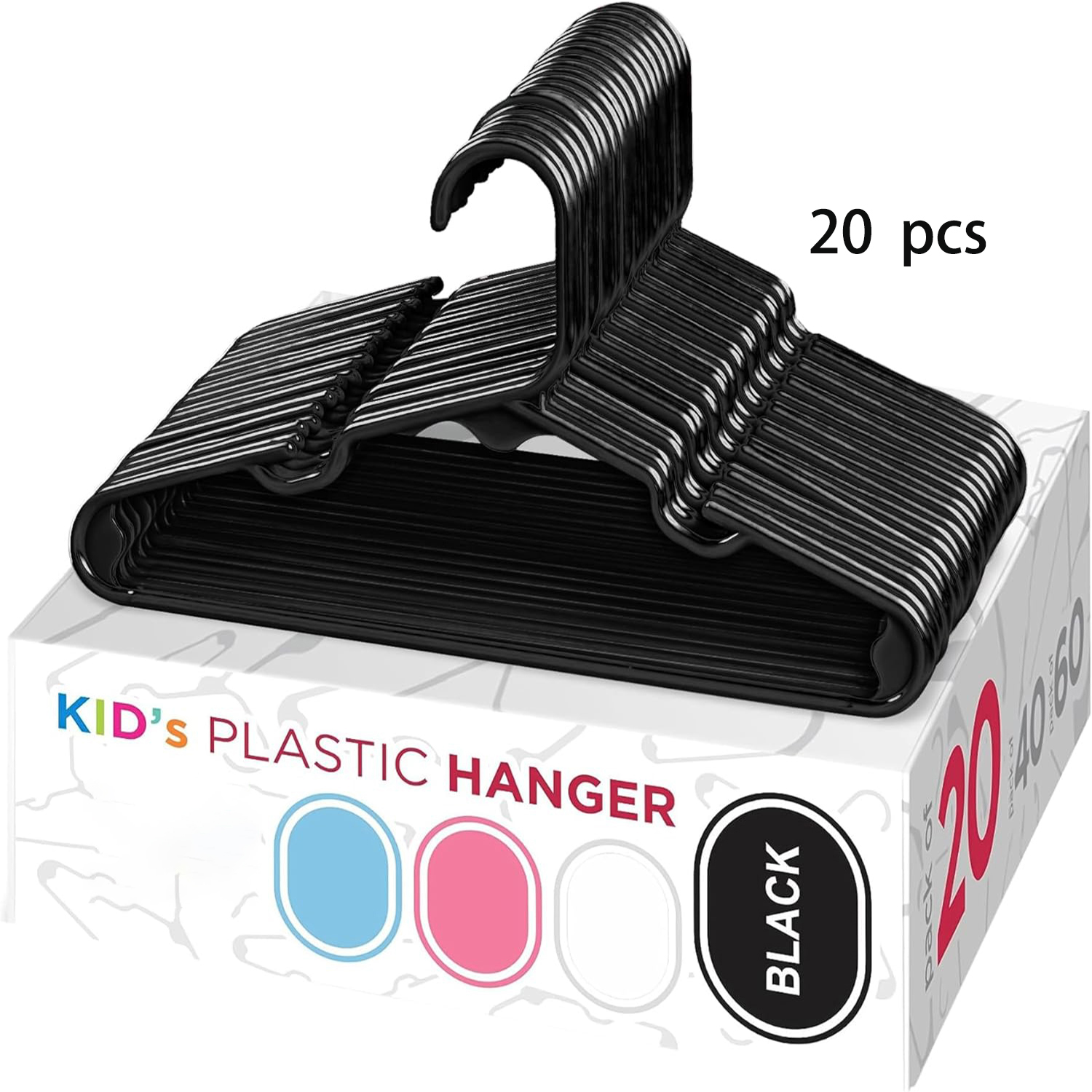 Baby Clothing Cupboard - Set Van 20-Kinder Plastic Hangers,Baby Hangers-Voor