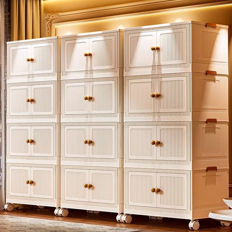 Baby Clothing Cupboard - Archief Babygarderobe Opbergruimte Opvouwbare kast Kledingrek
