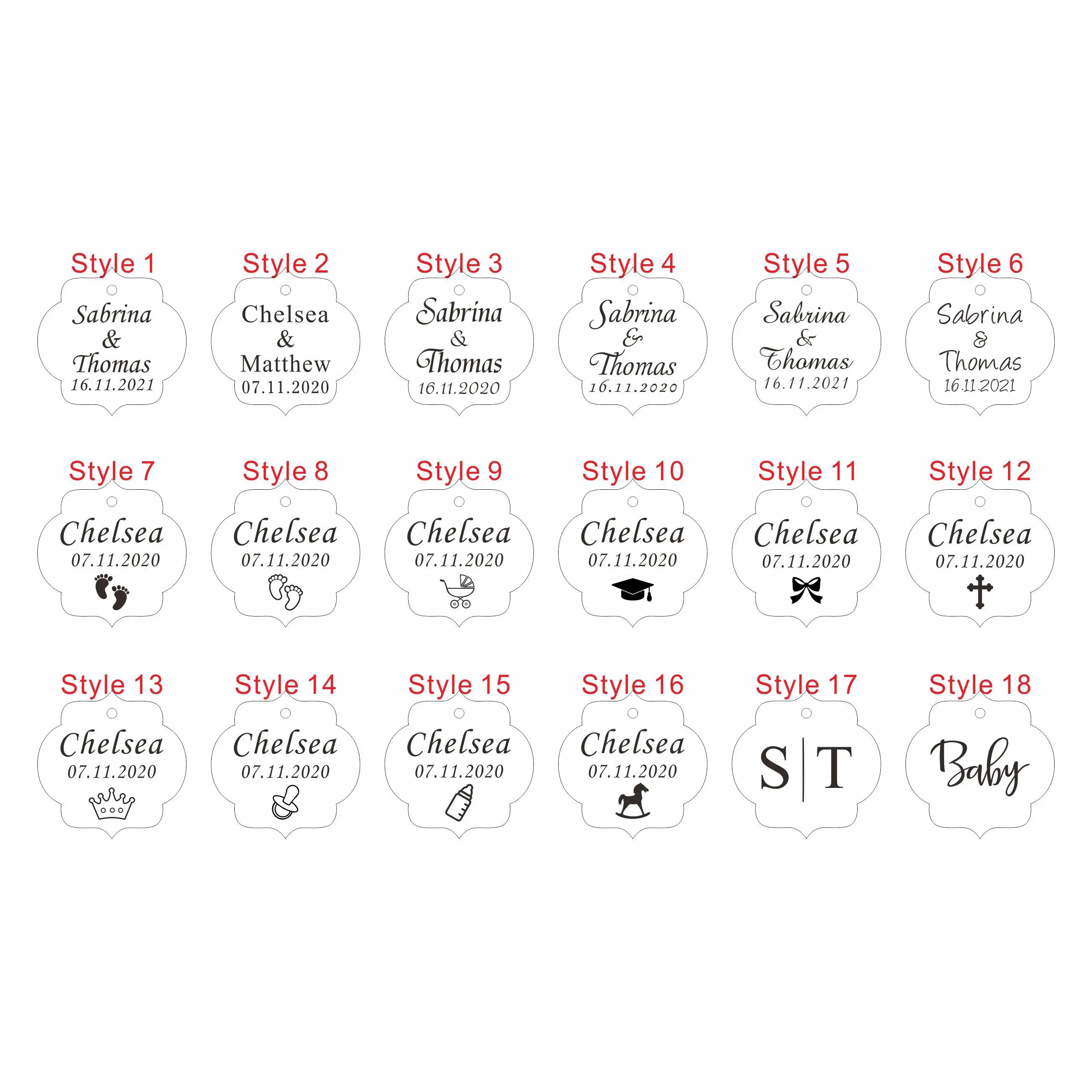 20/50/100 stuks aangepaste bru - Baby Zebra Clothing recensie en prijs