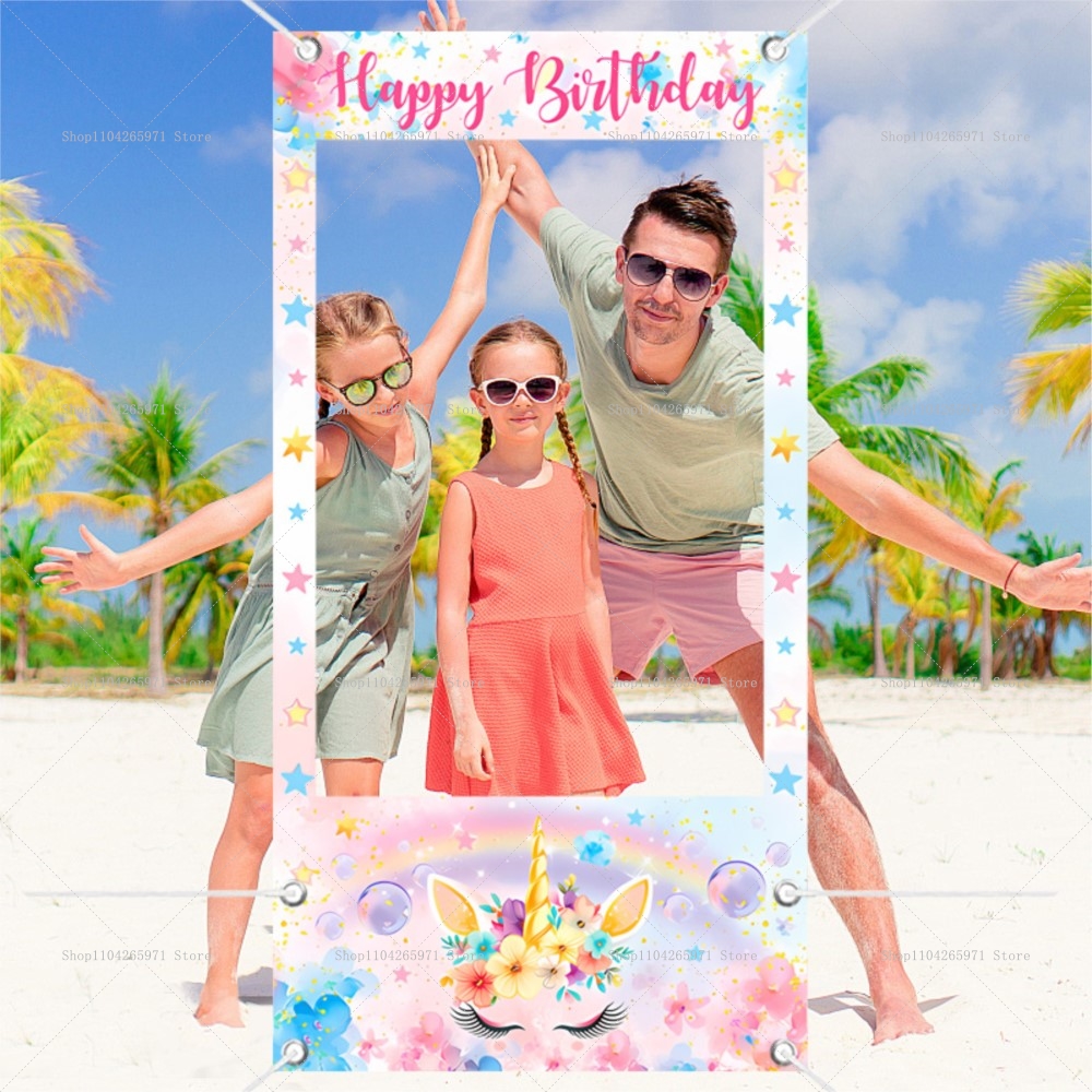 Eenhoorn Thema Photo Booth Fra - Baby Zebra Clothing recensie en prijs