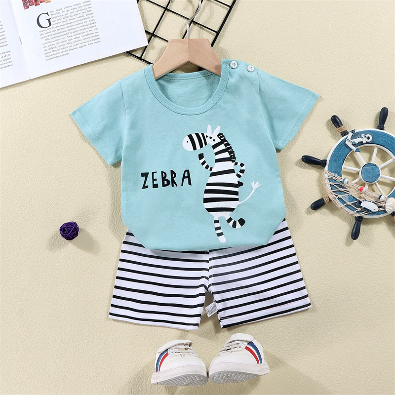 Katoen Tees + Shorts 2-delige  - Baby Clothing Patterns recensie en prijs