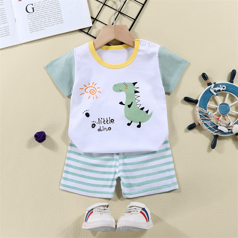 Katoen Tees + Shorts 2-delige  - Baby Clothing Patterns recensie en prijs