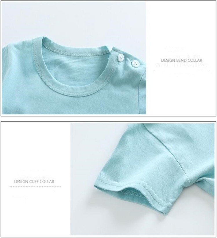 Katoen Tees + Shorts 2-delige  - Baby Clothing Patterns recensie en prijs