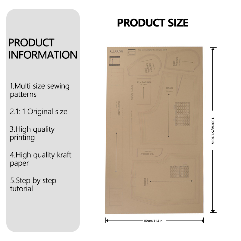 Naaipatronen voor gestreepte d - Baby Clothing Patterns recensie en prijs