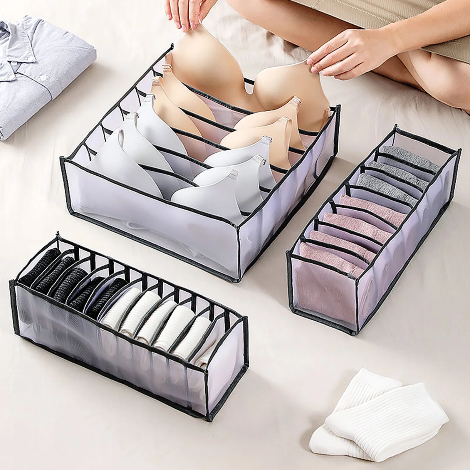 Jeans Organisatie Opbergdoos C - Baby Clothing Organizer recensie en prijs