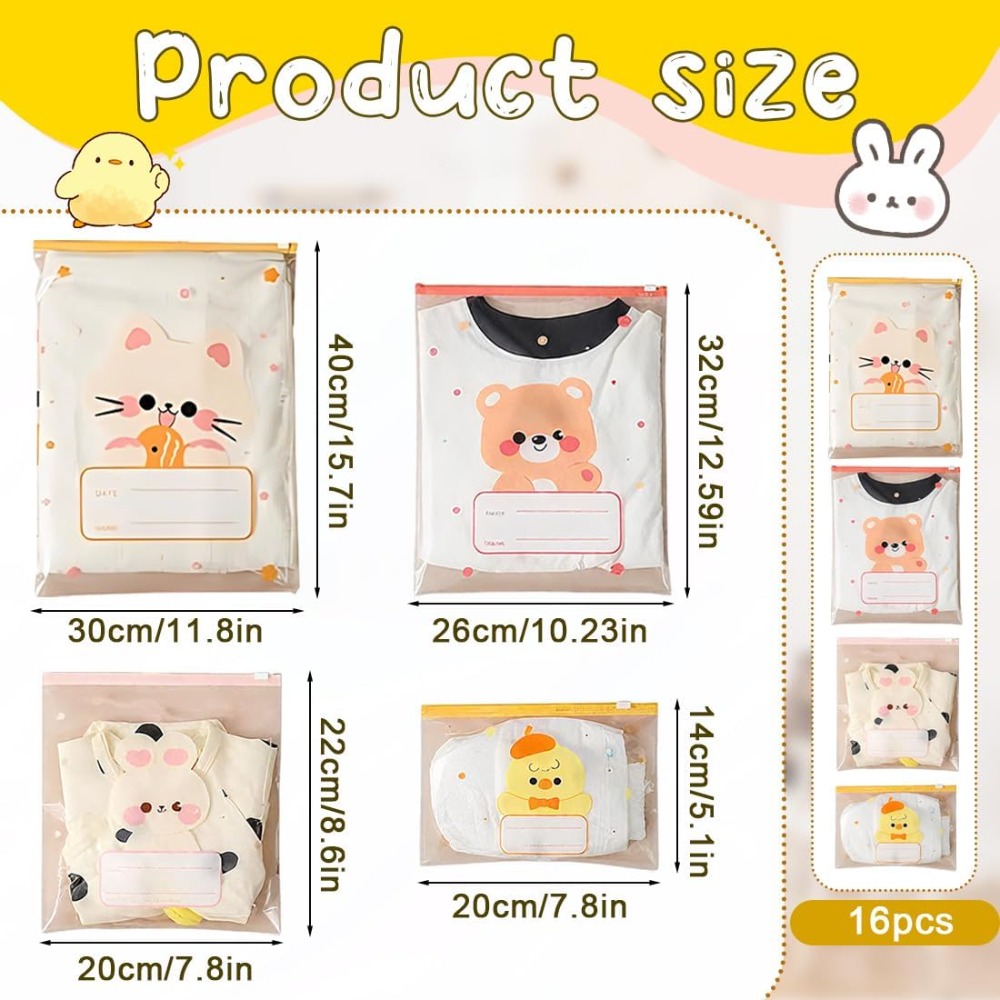5 stuks cartoon multi-size bab - Baby Clothing Cupboard recensie en prijs