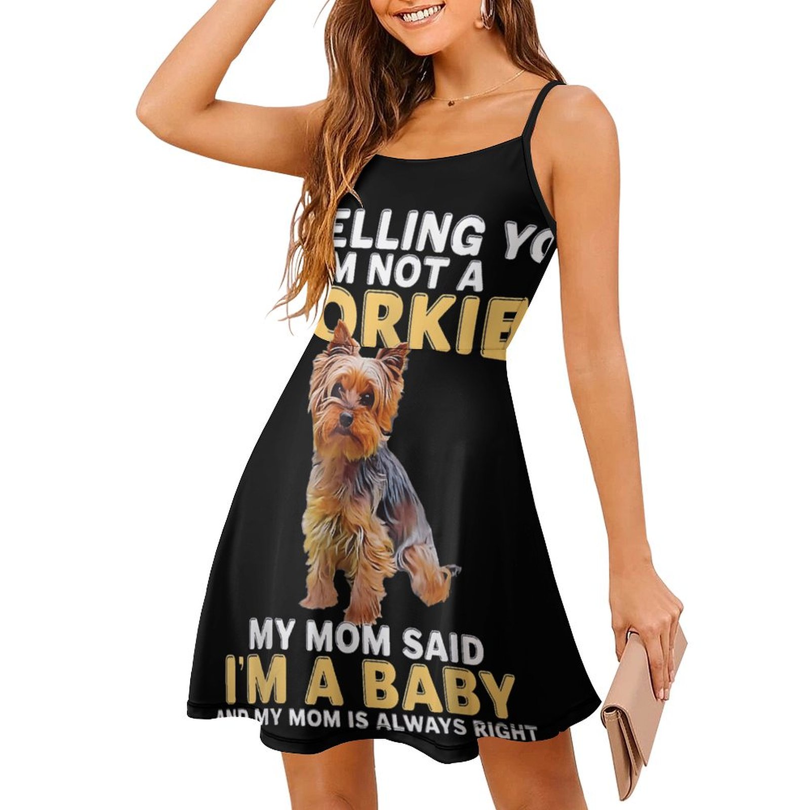 Leuke Yorkie Baby Quote Dames  - Baby Clothing Quotes recensie en prijs