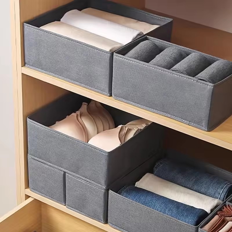 3PC stoffen ondergoed opbergdo - Baby Clothing Organizer recensie en prijs