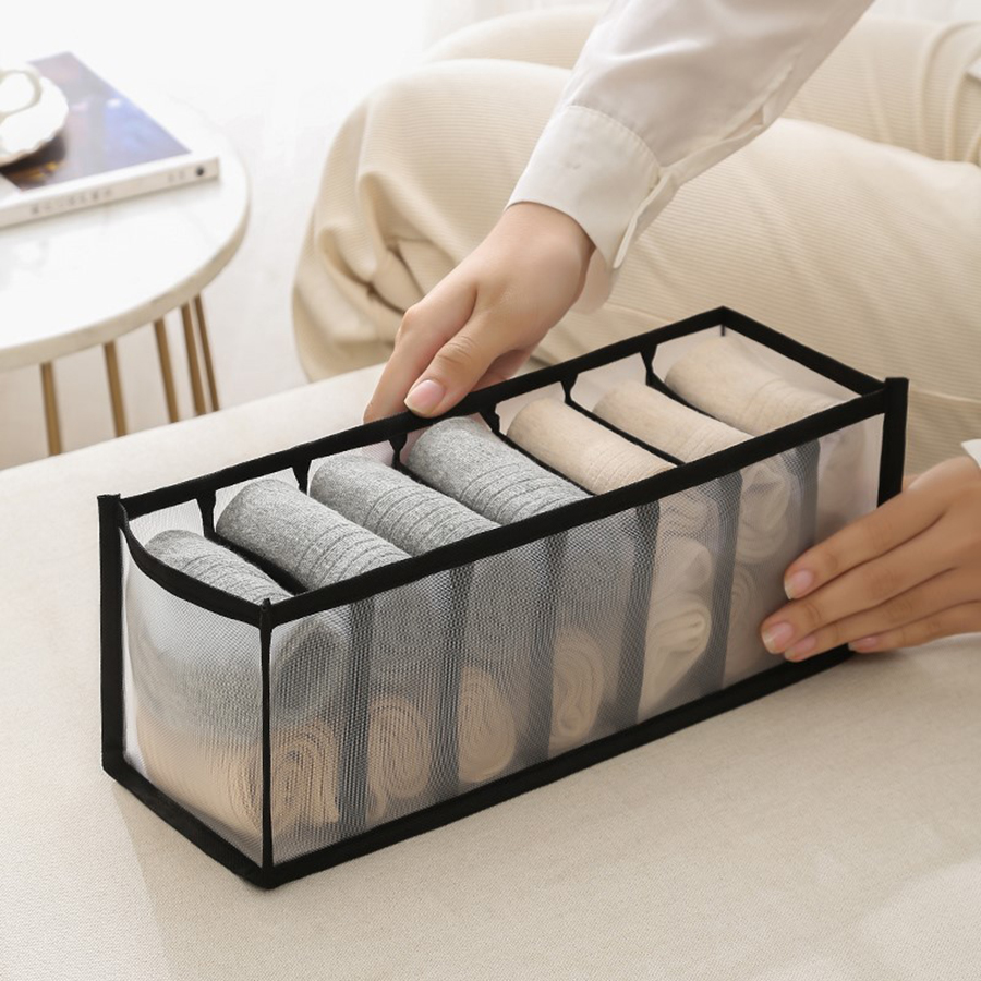 Huis Opbergdoos Nylon Mesh Bab - Baby Clothing Cupboard recensie en prijs