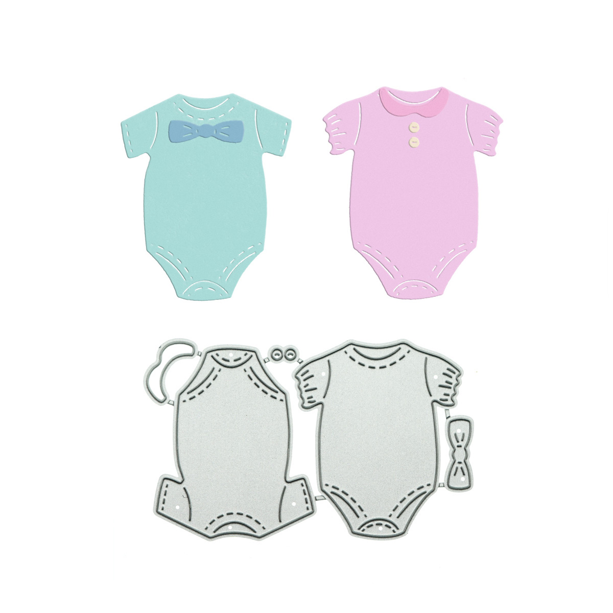 Metalen stansmessen kleding ba - Baby Clothing Patterns recensie en prijs