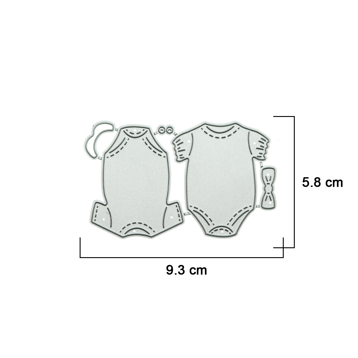 Metalen stansmessen kleding ba - Baby Clothing Patterns recensie en prijs